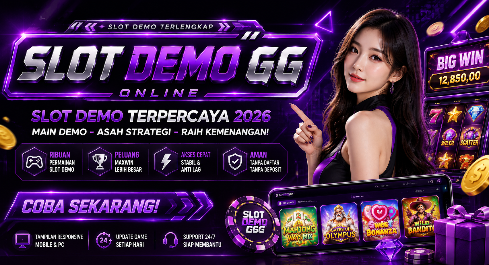 Slot Demo Indonesia | Slot Demo Gratis Pragmatic Play, PG Soft & Habanero